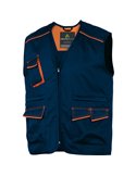 GILET da LAVORO M6GIL blu/arancio Tg. L PANOSTYLE® M6GILBMGT