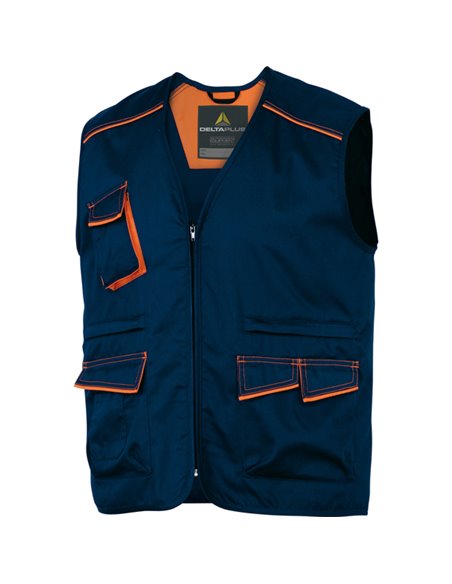 GILET da LAVORO M6GIL blu/arancio Tg. XL PANOSTYLE® M6GILBMXG