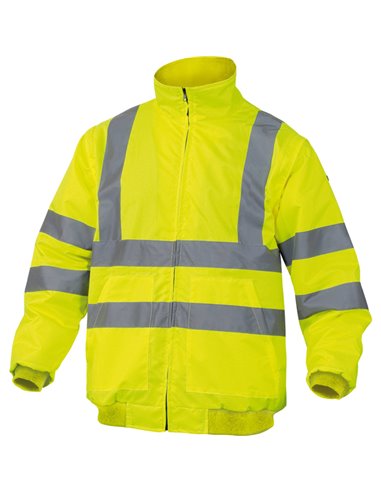 GIUBBOTTO ALTA VISIBILITA' RENO giallo fluo Tg. L RENHVJAGT DELTAPLUS ALTA VISIBILITA'