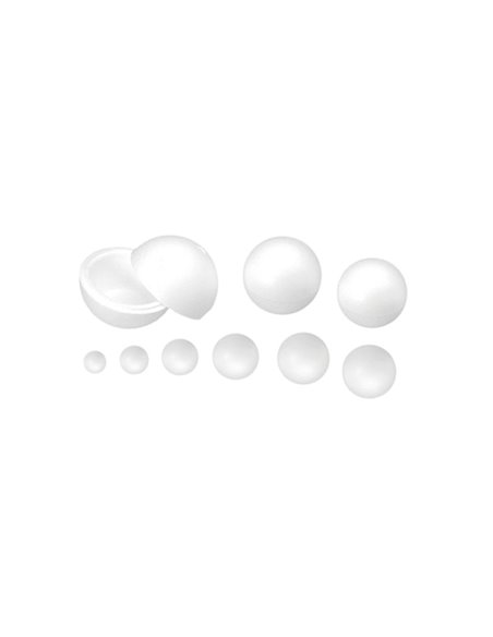 SFERA in POLISTIROLO ESPANSO ø120mm RI.PLAST 51816120 Colorosa ACCESSORI DIDATTICI E LAVORI MANUALI