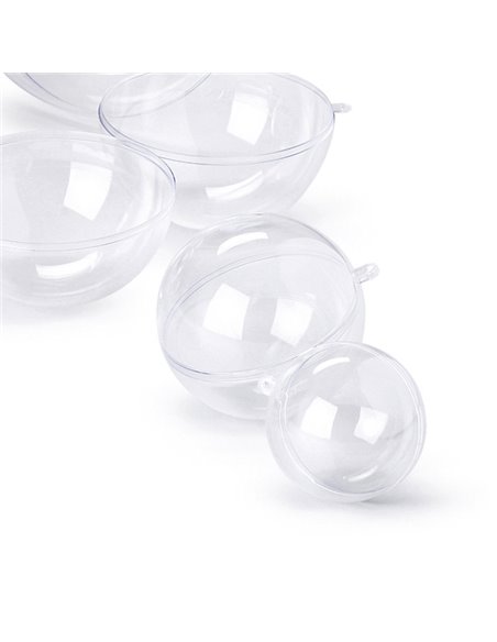 SFERA APRIBILE in POLISTIRENE TRASPARENTE ø60mm RI.PLAST 5064101