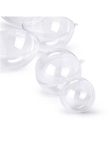 SFERA APRIBILE in POLISTIRENE TRASPARENTE ø160mm RI.PLAST 5064106