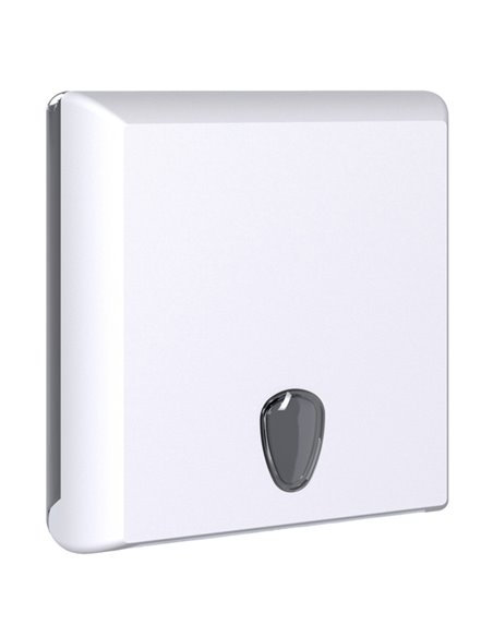 Dispenser asciugamani piegati C/Z adamello white EColored A70610AW MAR PLAST ACCESSORI PER IL BAGNO E DISPENSER