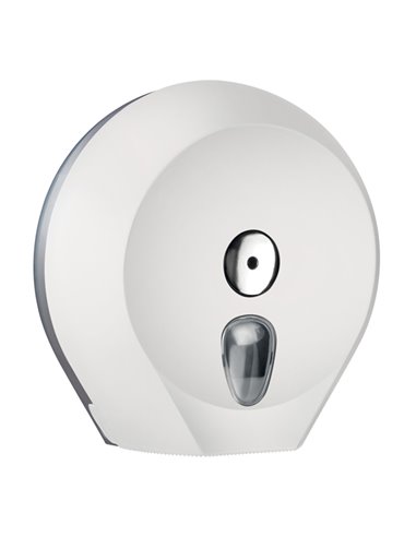 Dispenser carta igienica Mini Jumbo Ø23cm adamello white Ecolored A75610AW MAR PLAST ACCESSORI PER IL BAGNO E DISPENSER