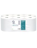 Rotolo asciugamani Autocut Microgoffrato 2veli Ø18,5cm DissolveTech Papernet 416598