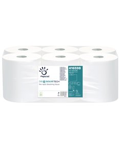 Rotolo asciugamani Autocut Microgoffrato 2veli Ø18,5cm DissolveTech Papernet 416598 PAPERNET ASCIUGAMANI PIEGATI E IN ROTOLO