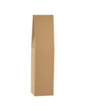 SCATOLA 1 BOTTIGLIA 90x90mm H 370mm ONDA AVANA 35460C