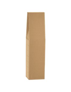 SCATOLA 1 BOTTIGLIA 90x90mm H 370mm ONDA AVANA 35460C SCOTTON CESTI REGALO E BOMBONIERE