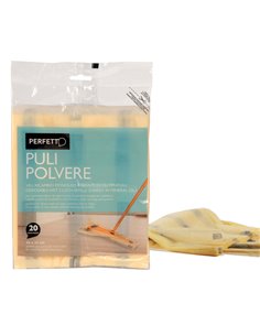 20 RETINE PULIPOLVERE 45x22cm Gialle PERFETTO 0260C