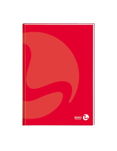 QUADERNO CARTONATO A5 80gr 96fg+1 4mm COLOR 80 BM 0105365 BM QUADERNI CARTONATI