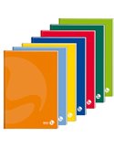 QUADERNO CARTONATO A5 80gr 96fg+1 1rigo COLOR 80 BM 0105366