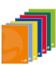 QUADERNO CARTONATO A5 80gr 96fg+1 1rigo COLOR 80 BM 0105366