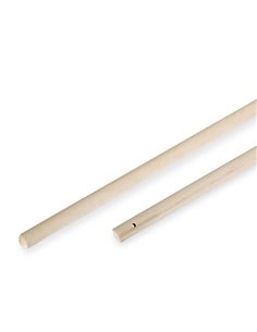MANICO LEGNO 140cm con FORO art. 0037A PerfettoFactory 0037A PerfettoFactory ACCESSORI PER PULIZIA AMBIENTI