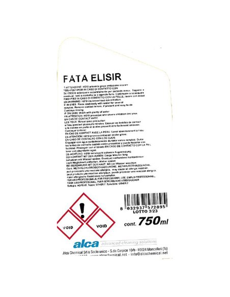 DETERGENTE BAGNO Fata Elisir 750ml Alca ALC336