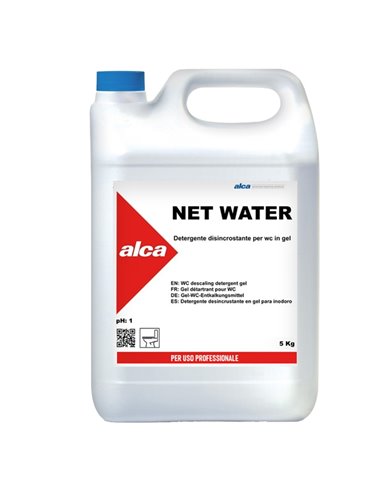 DETERGENTE ACIDO Net Water Tanica 5kg Alca ALC637 ALCA DETERGENTI-DETERSIVI PER PULIZIA