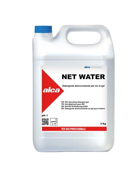 DETERGENTE ACIDO Net Water Tanica 5kg Alca ALC637 ALCA DETERGENTI-DETERSIVI PER PULIZIA