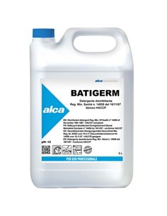 DETERGENTE DISINFETTANTE Batigerm Tanica 5Lt Alca ALC522 ALCA DETERGENTI-DETERSIVI PER PULIZIA