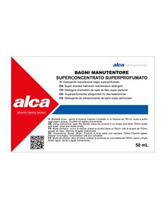 BUSTINA 50ML MANUTENTORE BAGNI Linea Monodose Alca ALC1039 ALCA DETERGENTI-DETERSIVI PER PULIZIA