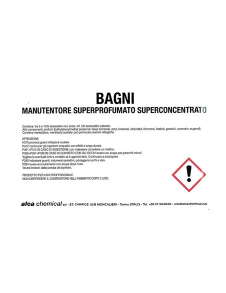BUSTINA 50ML MANUTENTORE BAGNI Linea Monodose Alca ALC1039 ALCA DETERGENTI-DETERSIVI PER PULIZIA