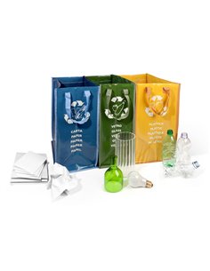 SET 3 CONTENITORI Ricicla Bag Perfetto 0468D 2