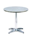 TAVOLO TONDO Bar IN ALLUMINIO Ø70cm - H70cm 40404D