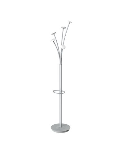 Appendiabiti 5 posti 175cm grigio/bianco C/PORTAOMBRELLI ALBA PMFEST BC ALBA APPENDIABITI
