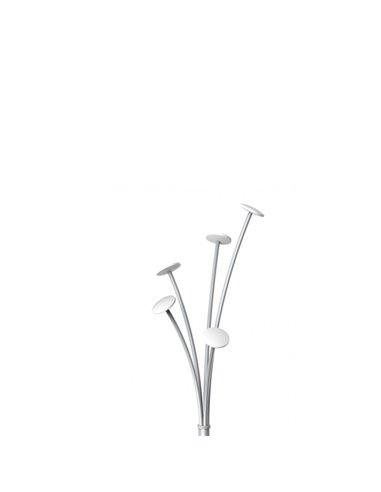 Appendiabiti 5 posti 175cm grigio/bianco C/PORTAOMBRELLI ALBA PMFEST BC ALBA APPENDIABITI
