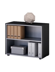 MOBILE BASSO A GIORNO 82,8X43cm H81,4cm NERO VEN. - PRESTIGE 930-8 ARTEXPORT ARMADI E MOBILI CONTENITORE