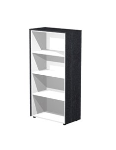 MOBILE MEDIO-ALTO A GIORNO 82,8X43cm H158,2cm NERO VEN. - PRESTIGE 937-8 ARTEXPORT ARMADI E MOBILI CONTENITORE