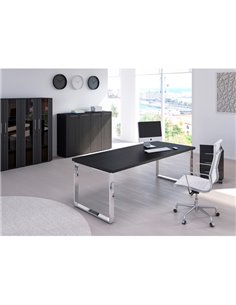 COPPIA ANTE in MELAMIN. x Mob.MEDIO-ALTO NERO VEN. - PRESTIGE 91073M-8 ARTEXPORT ARMADI E MOBILI CONTENITORE 2
