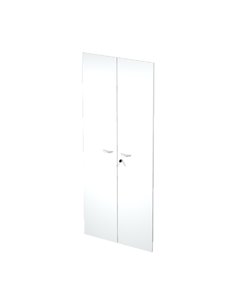 COPPIA ANTE in MELAMIN. x Mob.ALTO BIANCO - EASY 60075M 3-BIANCO ARTEXPORT ARMADI E MOBILI CONTENITORE
