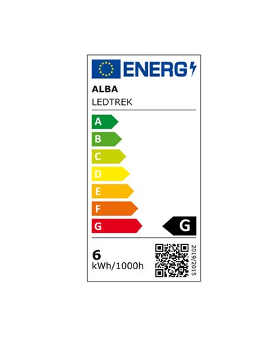 LAMPADA LED 6W NERO LedTrek ALBA LEDTREK-N ALBA LAMPADE DA TAVOLO