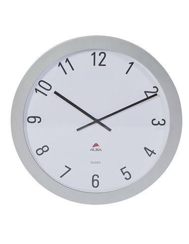 OROLOGIO DA PARETE GIANT Ø60cm Grigio Alba HORGIANT-G ALBA OROLOGI-BAROMETRI DA SCRIVANIA E DA PARETE