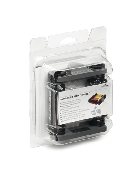 KIT STAMPA (Nastro a colori + 100tessere) x Duracard ID300 DURABLE 8913-00