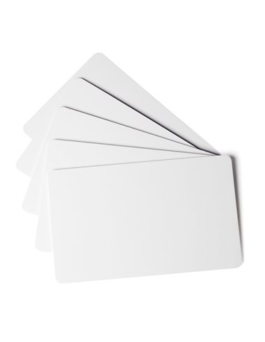 100 TESSERE BIANCHE 0,5mm x Duracard ID300 DURABLE 8914-02 DURABLE PORTABADGE E ACCESSORI