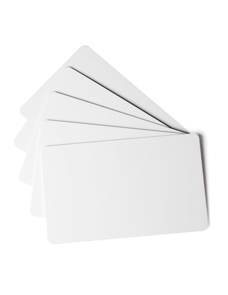 100 TESSERE BIANCHE 0,5mm x Duracard ID300 DURABLE 8914-02 DURABLE PORTABADGE E ACCESSORI