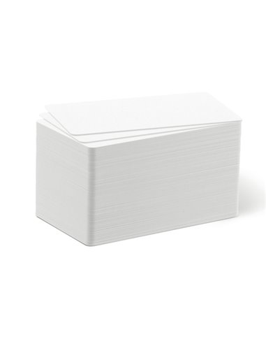 100 TESSERE BIANCHE 0,5mm x Duracard ID300 DURABLE 8914-02 DURABLE PORTABADGE E ACCESSORI