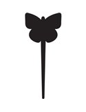 SET 5 Silhouette Tags FARFALLA Securit TAG-BUTTERFLY-5