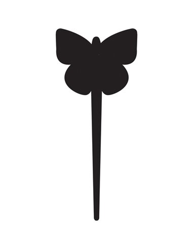SET 5 Silhouette Tags 'FARFALLA' Securit TAG-BUTTERFLY-5