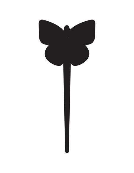 SET 5 Silhouette Tags 'FARFALLA' Securit TAG-BUTTERFLY-5