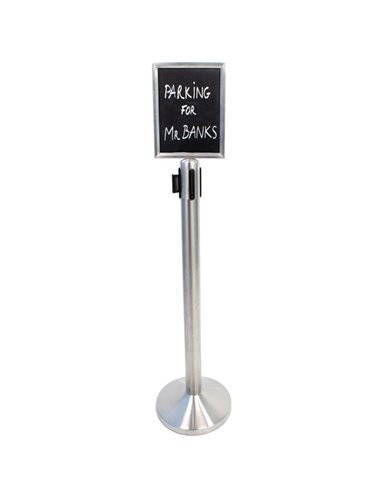 DISPLAY A4 per COLONNINA Securit RS-SIGN-A4-PS SECURIT COLONNINE SEGNAPERCORSO E ACCESSORI