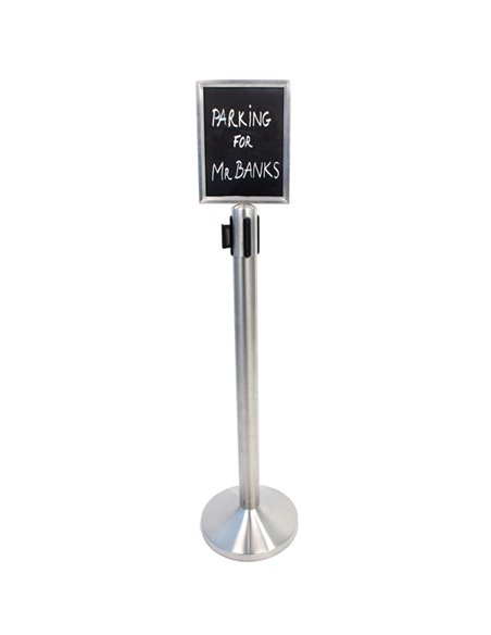 DISPLAY A4 per COLONNINA Securit RS-SIGN-A4-PS SECURIT COLONNINE SEGNAPERCORSO E ACCESSORI