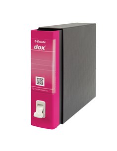 Registratore Dox 2 fucsia dorso 8cm f.to protocollo Esselte D26200