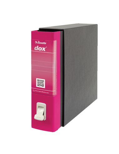 Registratore Dox 2 fucsia dorso 8cm f.to protocollo Esselte D26200