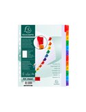 SEPARATORE Numerico 1-12/A4 Maxi in CARTONCINO 160gr Exacompta 4112E
