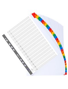 SEPARATORE Numerico 1-31/A4 Maxi in CARTONCINO 160gr Exacompta 4131E EXACOMPTA DIVISORI-SEPARATORI CON TASTI STAMPATI