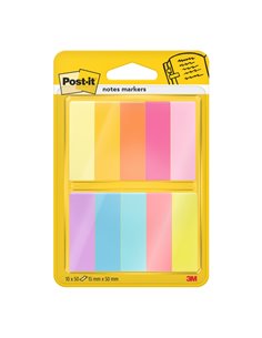 SEGNAPAGINA Post-it® 670-10AB-EU 500FG in 10COLORI INDEX 12,7x44mm in CARTA 7100234524