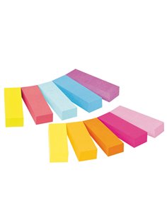 SEGNAPAGINA Post-it® 670-10AB-EU 500FG in 10COLORI INDEX 12,7x44mm in CARTA 7100234524 2
