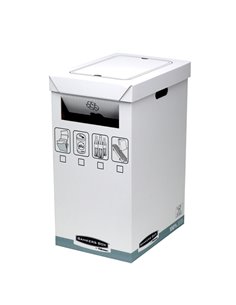 CESTINO per RICICLO 90Lt Bankers Box System 0193201 BANKERS BOX CESTINI GETTACARTE 2
