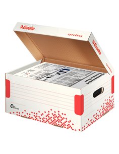 Scatola archivio SPEEDBOX dorso 80mm 35x25x8cm apertura totale ESSELTE 623910 ESSELTE SCATOLE ARCHIVIO IN CARTONE 2